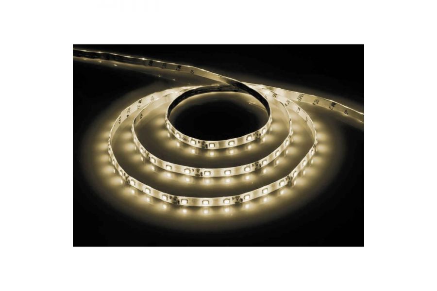 Светодиодная влагозащищенная лента Feron 4,8W/m 60LED/m 2835SMD теплый белый 5M LS604 27640