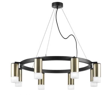 Подвесная люстра Lightstar Rullo (571018+214431-8+202431-8) LR0183181