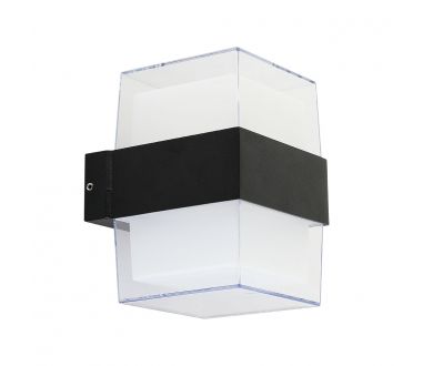 Уличный настенный светильник Arte Lamp Ulysses A8705AL-2BK