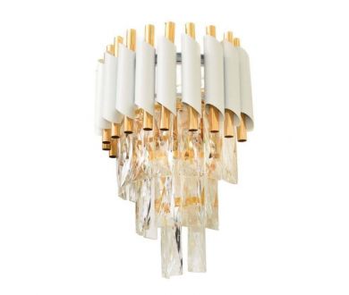 Настенный светильник Lumina Deco Funneli LDW 6003-2 WT+F.GD
