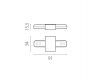 Питание трековое однофазное к 50202X-P, 50203X-P Barra Lightstar 502186-P