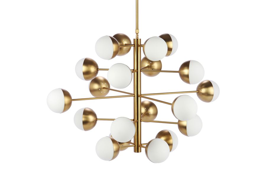 Люстра на штанге ImperiumLoft Italian Globe 75117-22