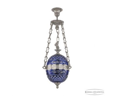 Подвесной светильник Bohemia Ivele Crystal 71000P/20 Ni Clear-Blue/H-1J FA3S