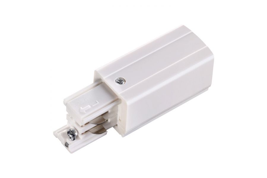 Подвод питания Novotech track white 3phase 135046