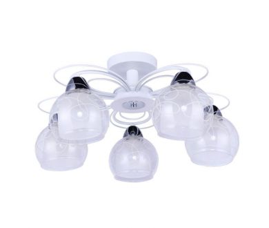 Потолочная люстра Arte Lamp A7585PL-5WH