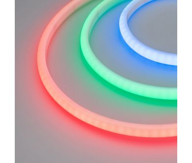 Светодиодная лента герметичная Arlight RTW-PWT-H120-13mm 24V RGB (14.4 W/m, IP68, 4040, 5m) 029873(2)
