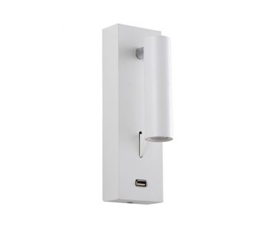 Настенный светильник Crystal Lux CLT 210W USB WH