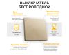 Выключатель беспроводной одноклавишный Feron TM81 41725