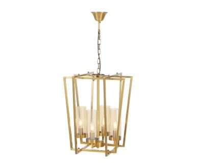 Подвесная люстра Lumina Deco Afres LDP 1246-4 MD+AB