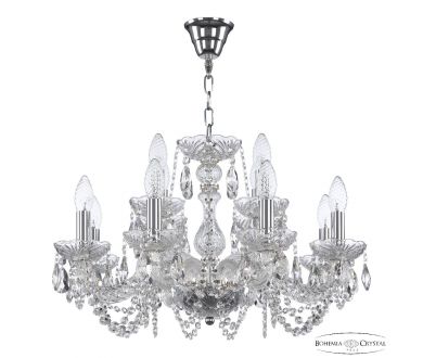 Подвесная люстра Bohemia Ivele Crystal 119/8+4/200 Ni