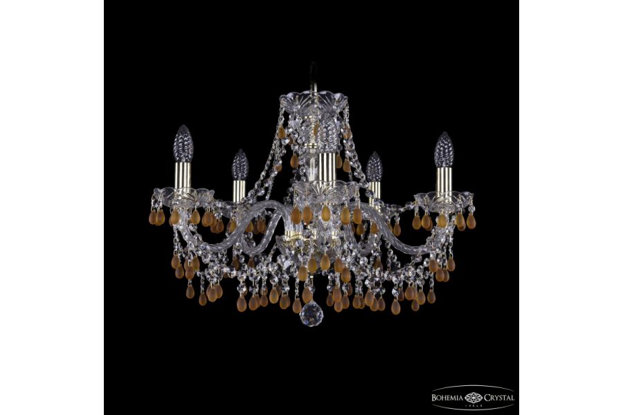 Подвесная люстра Bohemia Ivele Crystal 1410/5/195 G V1003