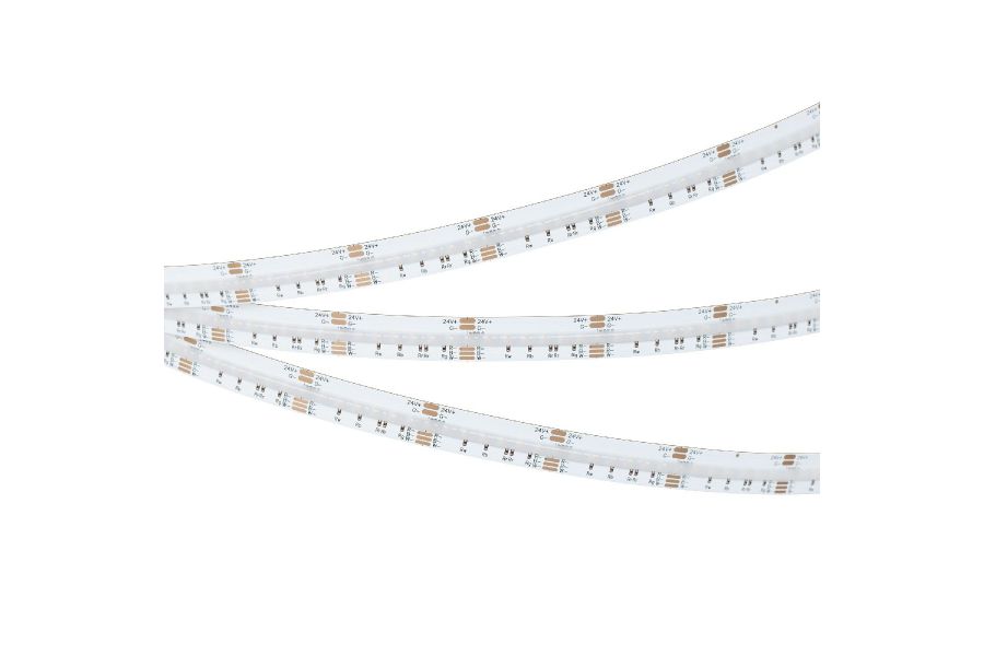 Светодиодная лента Arlight CSP-X840-12mm 24V RGBW-Warm (17.2 W/m, IP20, 5m) 046937
