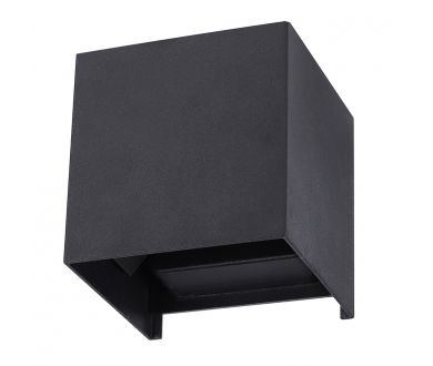 Уличный настенный светильник Arte Lamp Rullo A1714AL-2BK