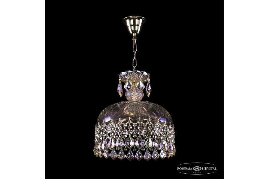 Подвесная люстра Bohemia Ivele Crystal 14781/30 G Leafs M801