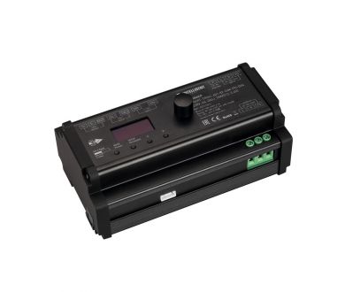 Диммер Arlight SMART-TRIAC-601-82-DIM-PD-DIN Black (230V, 6А, DALI, DMX512, 2.4G) (IARL, IP20 Пластик) 031113(1)