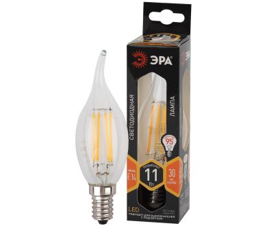 Лампа светодиодная Эра E14 11W 2700K F-LED BXS-11W-827-E14 Б0047001