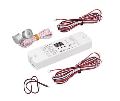 Контроллер лестничный Arlight SMART-SPI-302-82-2G-SH-PS-SUF (12-24V, TUYA Wi-Fi, 2.4G) (IARL, IP20 Пластик) 046485