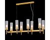 Подвесная люстра Illumico IL5177-8LLS-29 BRASS TUBO