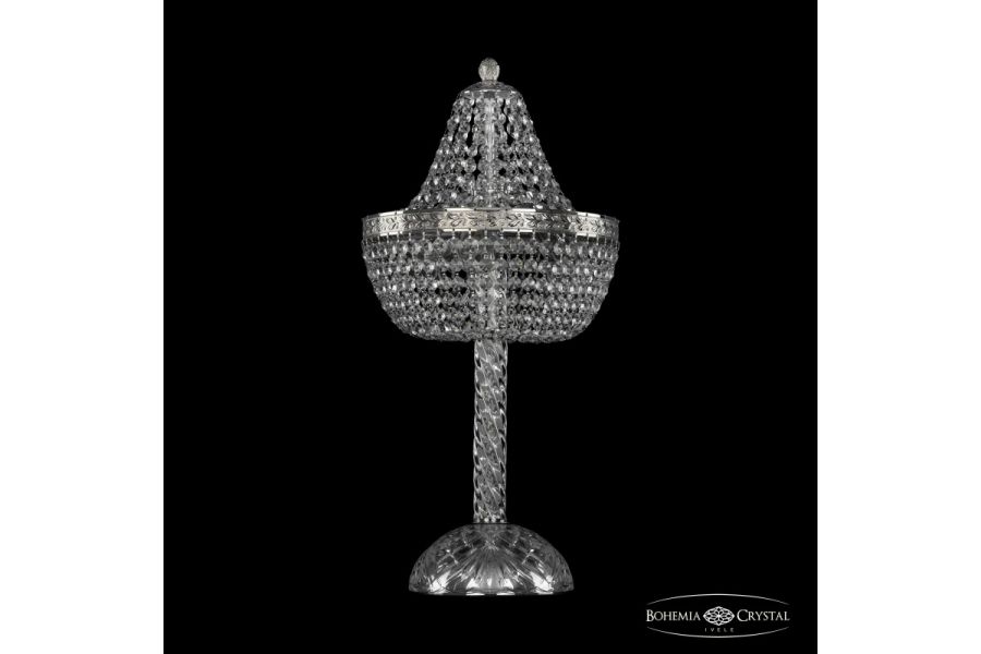 Настольная лампа Bohemia Ivele Crystal 19051L4/H/25IV Ni