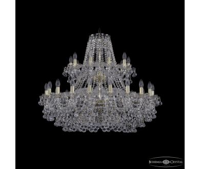 Подвесная люстра Bohemia Ivele Crystal 1409/20+10/360/2d G
