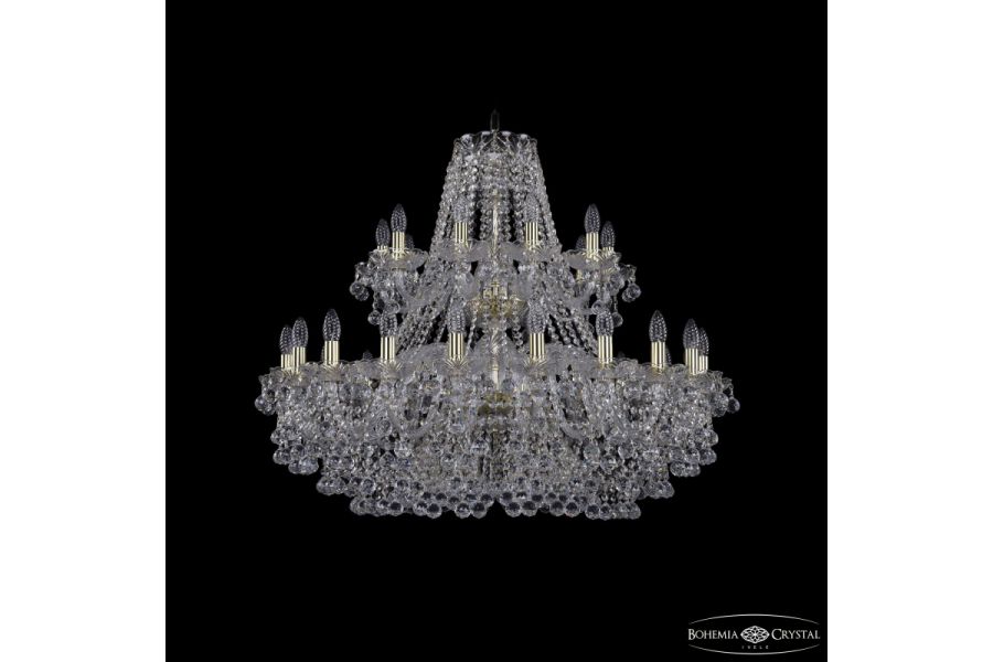 Подвесная люстра Bohemia Ivele Crystal 1409/20+10/360/2d G
