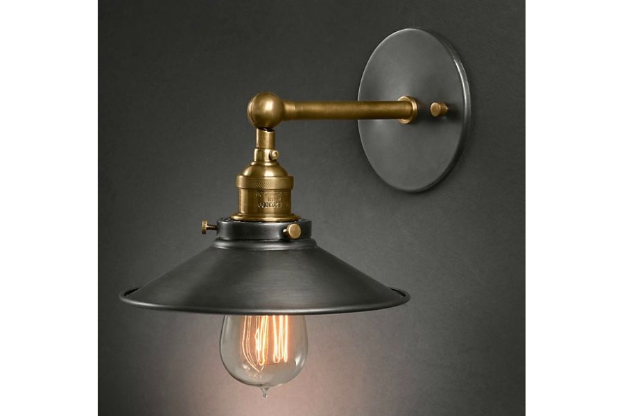 Бра ImperiumLoft Cone 20th c.Factory filament 84835-22