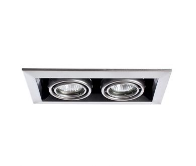 Купить Встраиваемый светильник Arte Lamp Technika A5941PL-2SI Встраиваемый светильник Arte Lamp Technika A5941PL-2SI