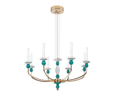 Купить Подвесная люстра Divinare Capello 4947/01 SP-8 Подвесная люстра Divinare Capello 4947/01 SP-8