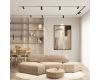 Трековый однофазный светильник Denkirs Simple Spot DK8120-BK