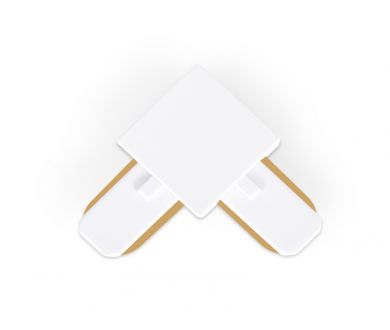 Коннектор угловой однофазный Ambrella Light Track System GL7070