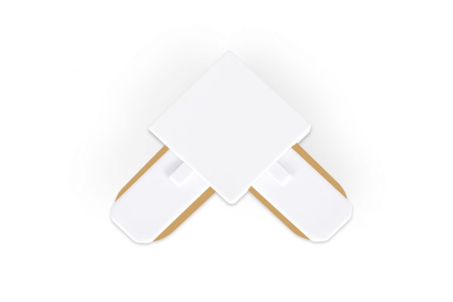 Коннектор угловой однофазный Ambrella Light Track System GL7070