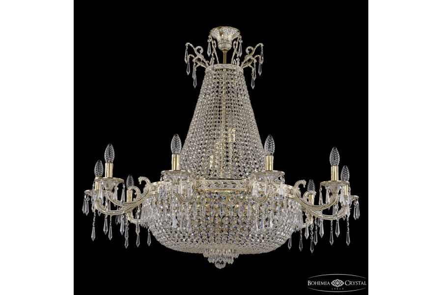 Потолочная люстра Bohemia Ivele Crystal 2127H208/10/106IV/Y1 GW