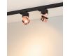 Трековый трехфазный светильник Arlight SP-PLURIO-TRACK-4TR-R77-9W Warm3000 038123