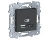 Розетка компьютерная USBx2 Schneider Electric Unica New тип А+С NU501854
