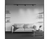 Трековый однофазный светильник Maytoni Calipso TR218-1-GU10-BK