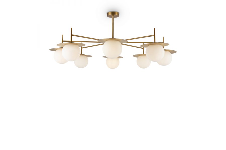Люстра на штанге Freya Camelia FR5202PL-08BS