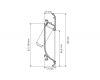 Профиль Arlight K-WALL-2000 ANOD 021716