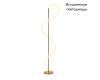 Торшер Arte Lamp Klimt A2850PN-35PB