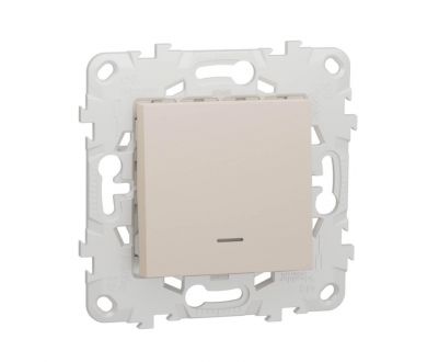 Выключатель одноклавишный Schneider Electric Unica New NU520644N