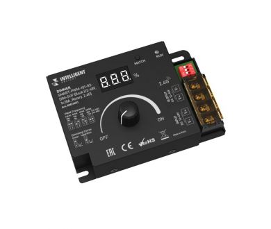 Купить Диммер Arlight SMART-PWM-101-83-DIM-SUF Black (12-48V, 1x20A, Rotary, 2.4G) 028174(1) Диммер Arlight SMART-PWM-101-83-DIM-SUF Black (12-48V, 1x20A, Rotary, 2.4G) 028174(1)