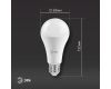 Лампа светодиодная Эра E27 25W 2700K LED A65-25W-827-E27 R Б0048009