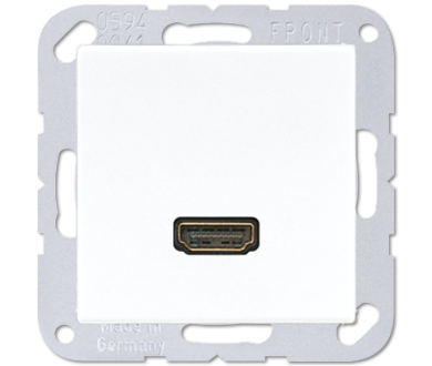 Розетка HDMI Jung MAA1112WW