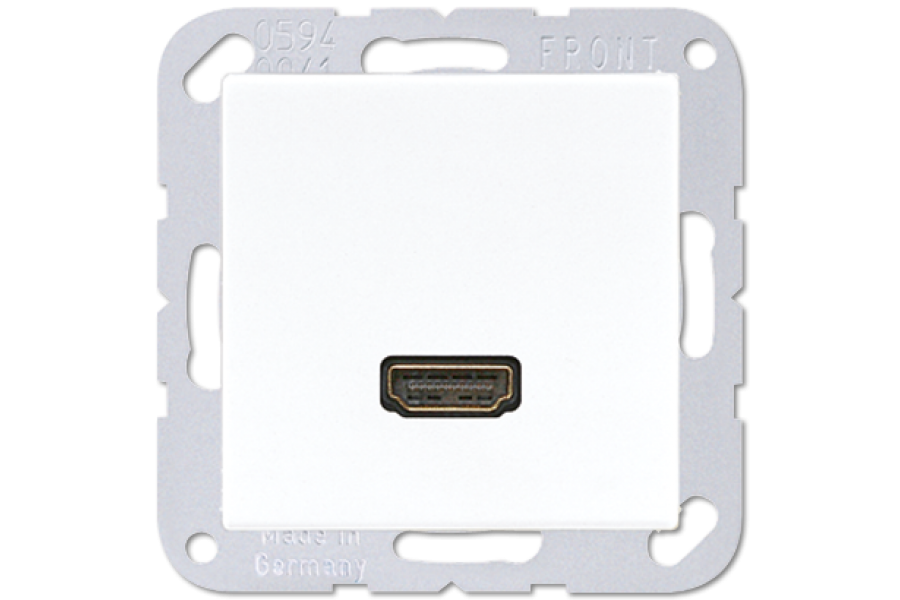 Розетка HDMI Jung MAA1112WW
