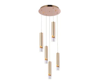 Каскадная люстра Modelux ML.3317.5 GD
