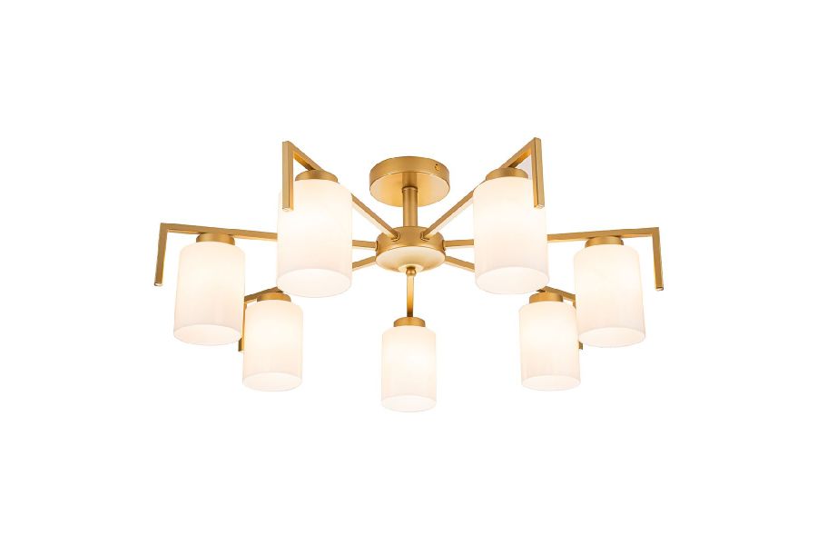Люстра на штанге Escada Style 1142/7P Gold
