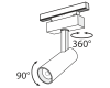 Трековый светильник Maytoni Track lamps TR019-2-10W3K-B