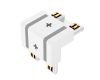 Коннектор угловой Arlight MAG-VIBE-CON-L90-INT-POWER (WH, внутренний) 044507
