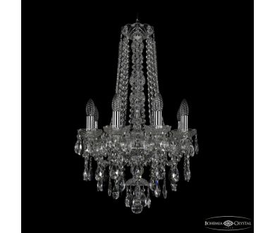 Подвесная люстра Bohemia Ivele Crystal 1415/8/141/h-69 Ni