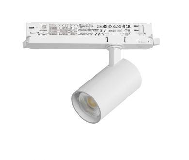 Трековый трехфазный светильник Quattro LED с управлением DALI Lightstar Alta Base A5146DALI