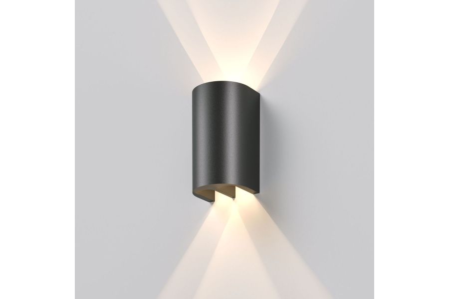 Уличный настенный светильник Elektrostandard Twinray 4000K 35194/W 4690389217326 a071009